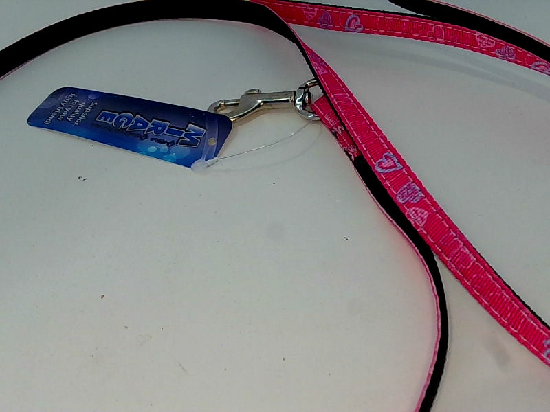 Pink Pet Leash 3 Ft Durable Dog Accessory