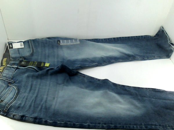 Men's Image Micro Light Blue Regular Fit Jeans Size 34