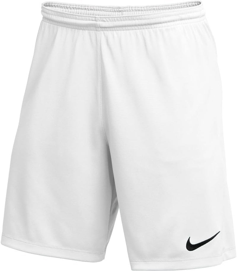 Nike Mens Dry Park Shorts Color White Black Size XXLarge