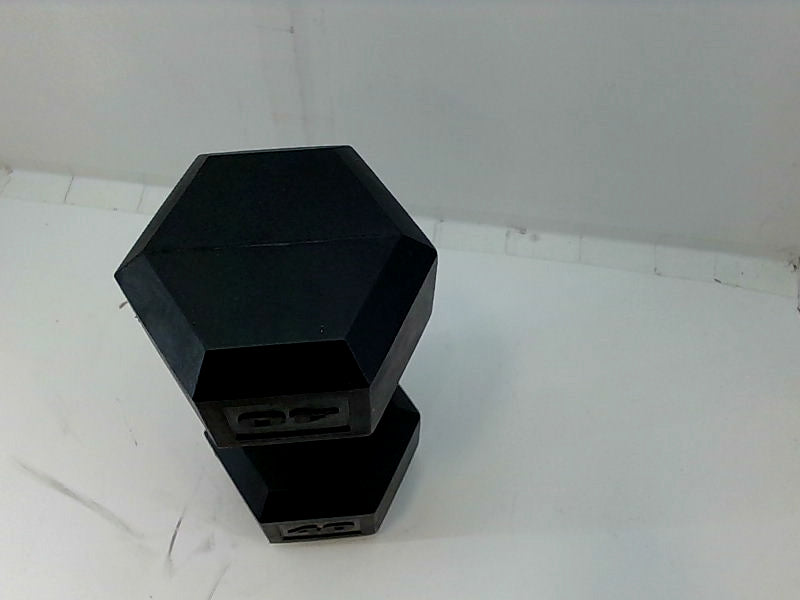 40 lb Hex Dumbbell with Chrome Handle Gym Accessory