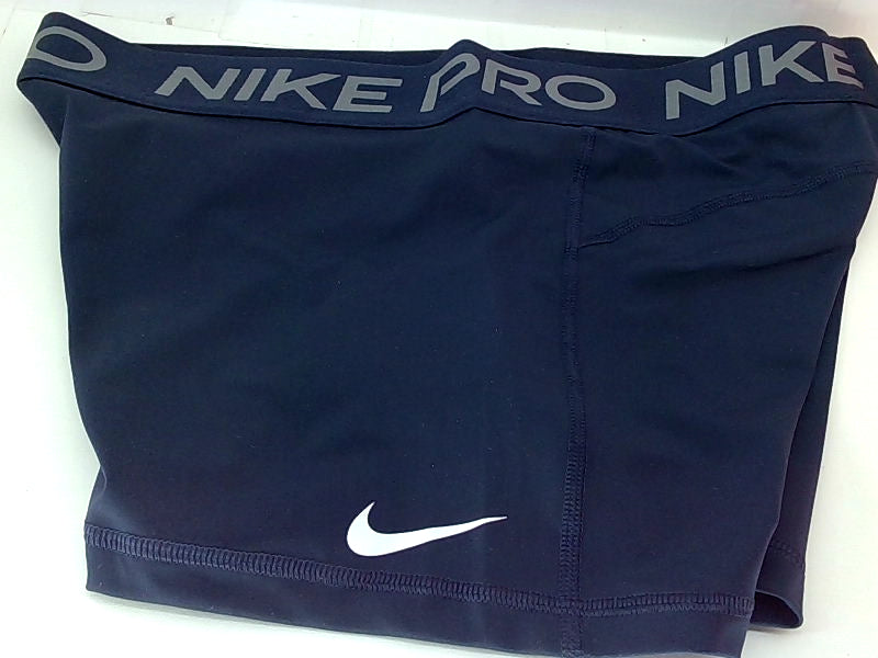 Nike Women's Pro 365 3" Stretch Shorts X-Large Navy Blue