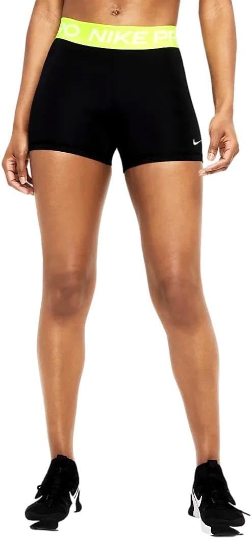 Nike Womens Pro 365 3 Inches Shorts Color Black Size XXLarge