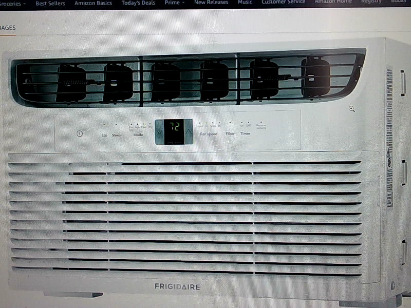 Frigidaire Window Air Conditioner with Thermostat Control White