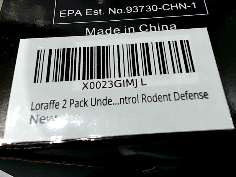 Loraffe Ultrasonic Rodent Repellent 2 Pack Home Accessory