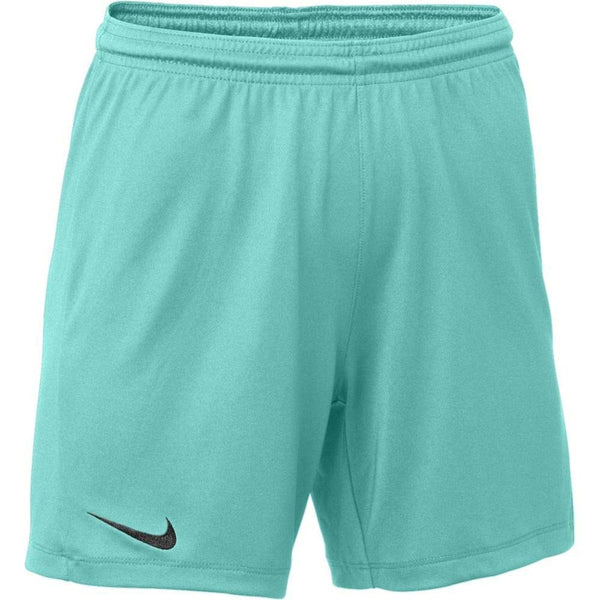 Nike Womens Soccer Dri-Fit Park Iii Shorts (Turquiose Large) Color Turquiose Size Large