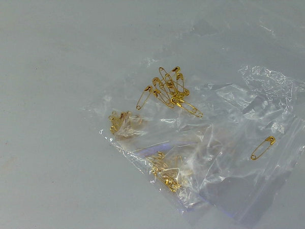 Gold Safety Pins 2cm Crafting and Sewing Accessories