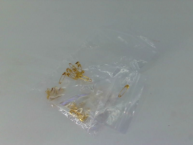 Gold Safety Pins 2cm Crafting and Sewing Accessories