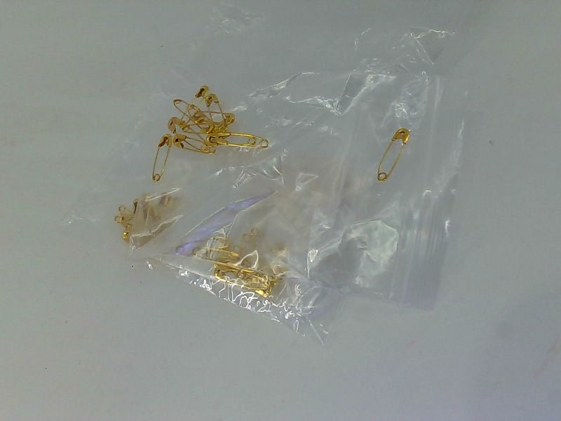 Gold Safety Pins 2cm Crafting and Sewing Accessories