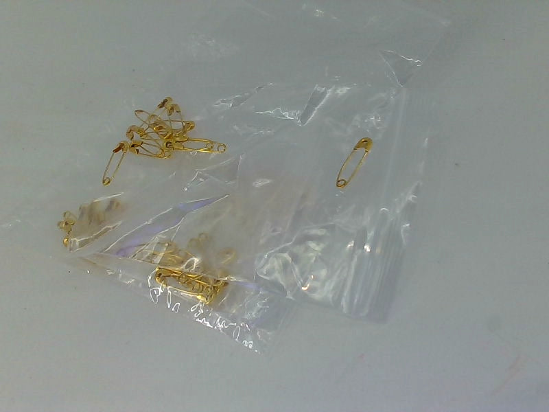 Gold Safety Pins 2cm Crafting and Sewing Accessories