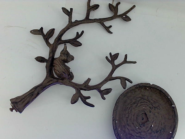 Bird and Twig Jewelry Tree and Nest Stand Color Brown Size No Size