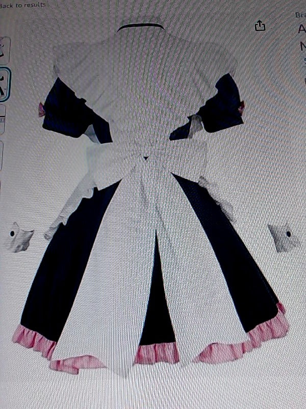 MZXDY Akiba Maid Cosplay Dress XXLarge