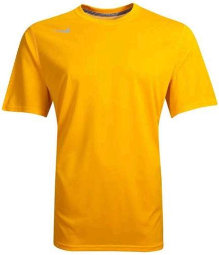 Nike Mens Shirt Short Sleeve Legend Medium Gold Color Size Medium