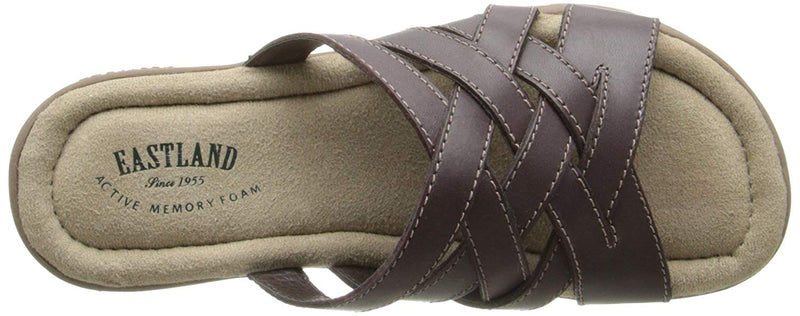 Eastland Hazel Women's Leather Slide Sandal - Size 11 Wide