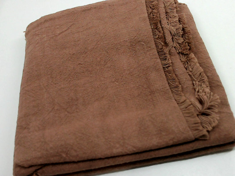 Pillow Cover Color Brown Size 20 X 20