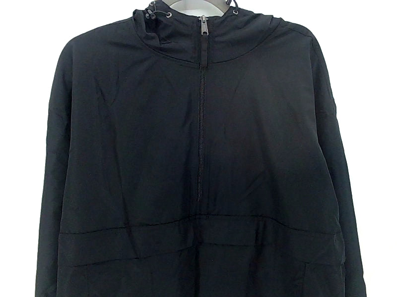 Champion Mens Jacket Regular Pull on Fleece Color Black Size Large