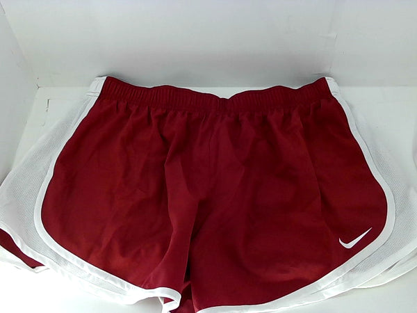 Nike Womens Dry Tempo Active Shorts Cardinal Size Xl Regular Pullon