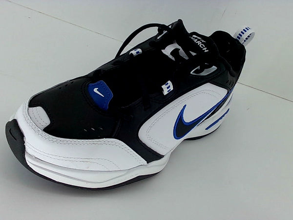 Nike Men's Air Monarch Iv (4e) Cross Trainer 7.5 X-Wide Black/Black-white-racer Blue Color MultiColor Size 7.5 X-Wide