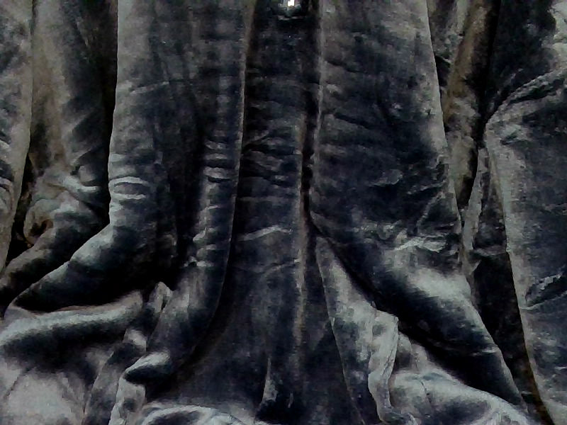 Big Buddha Navy Hooded Blanket Poncho - XXL