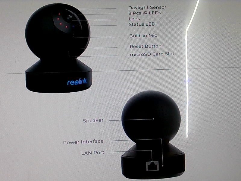 Reolink E1 Pro 4MP Indoor Wireless Security Camera