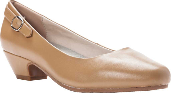 Propet Women's Zuri Shoes Color medium beige Size 7.5W Pair of Shoes