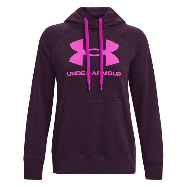 Under Armour Women's Fleece Hoodie Medium - Purple/Pink