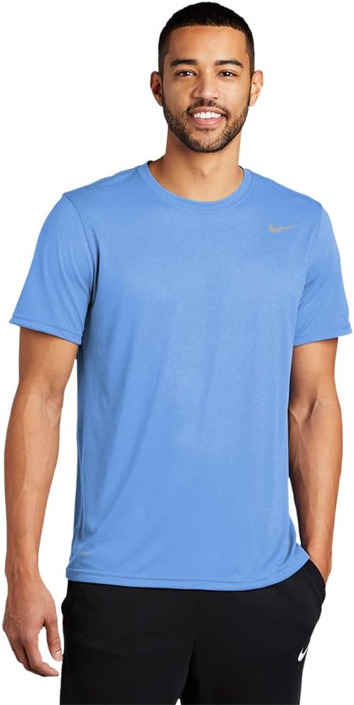 Nike Mens Drifit Legend T-shirt Medium Light Blue Color Light Blue Size Medium