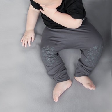 Unisex Anti-Slip Baby Crawling Harem Pants - 6-15 Months