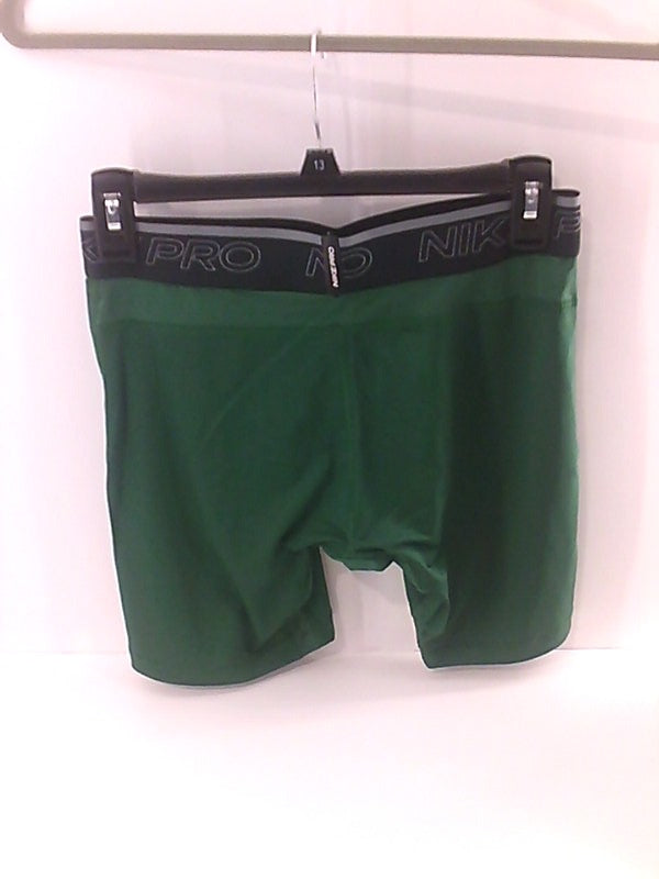 Nike Men's Pro Training Compression Shorts Green Medium