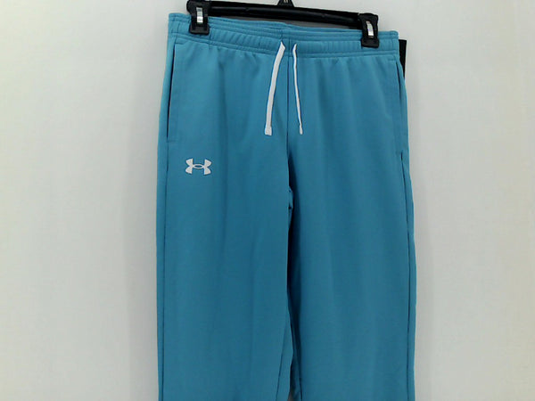 Under Armour Boys Light Blue Stretch Strap Pull On Pants - Large