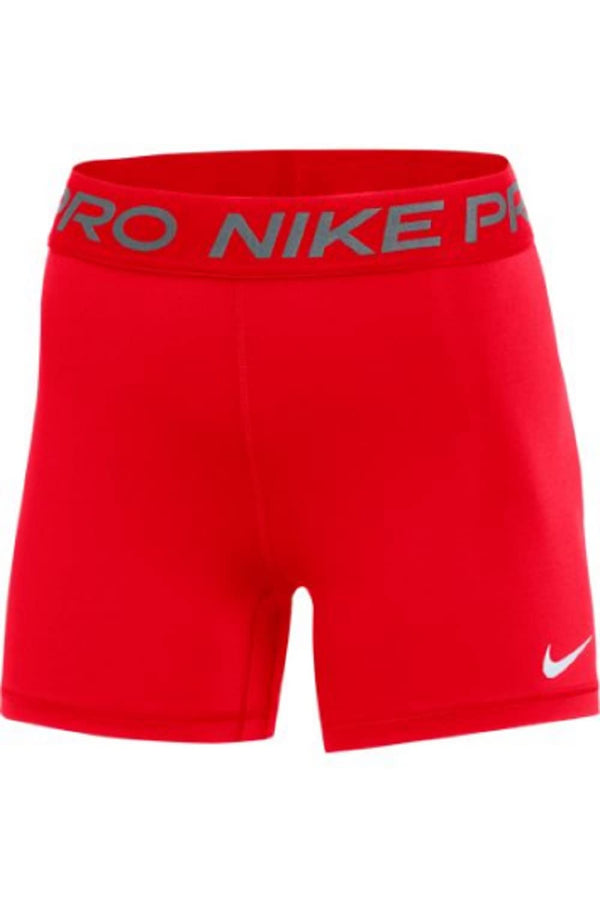 Nike Womens Pro 365 5 Inch Shorts Large Red Color Red Size Large