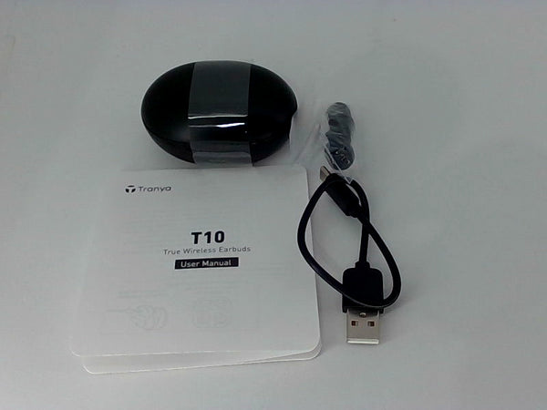 Tranya T10 Pro Wireless Earbuds 5.3 12mm Color Black Size 12mm