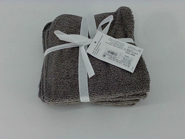 Room Essentials Wash Cloths Color Dark Grey Size 12 X 12 Inch