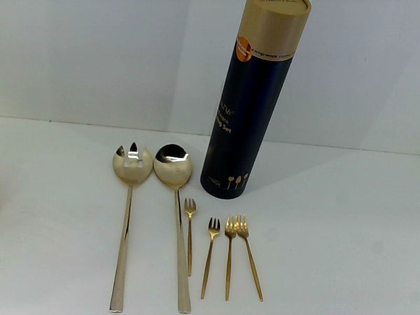 Kiizys Matte Gold Utensil Set - 11 Inch