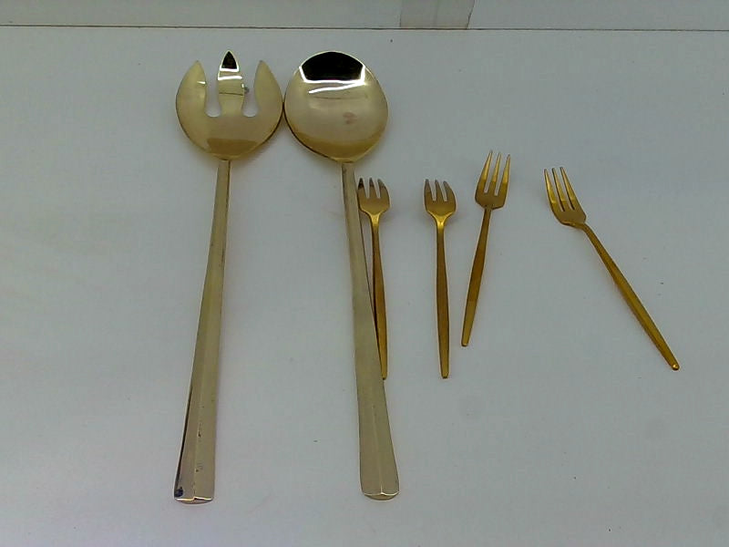 Kiizys Matte Gold Utensil Set - 11 Inch