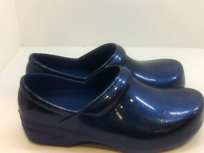 Anywear Women's SR Angel Navy Glitter Clogs Size 8 Pair Of Shoes