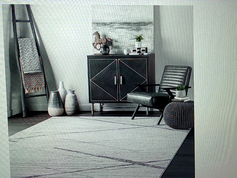 Nuloom Geometric Pattern Smoky Area Rug 4x6