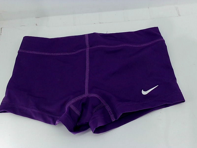 Nike Women's Volleyball Active Shorts Purple Size Large