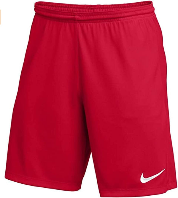 Nike Youth Park Iii Shorts Large Red Color Red Size Large