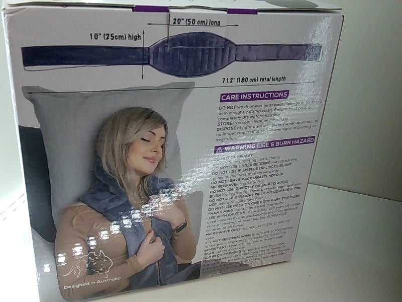 Microwavable Heat Pack Neck and Shoulder Wrap