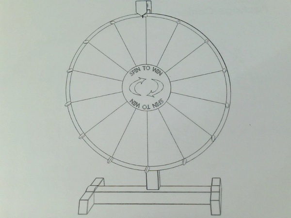 Winspin Prize Wheel MultiColor