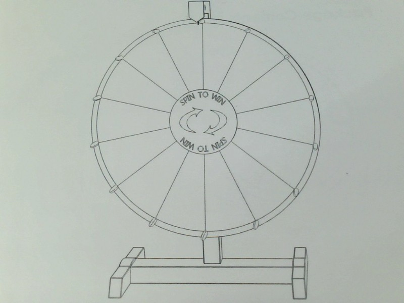 Winspin Prize Wheel MultiColor