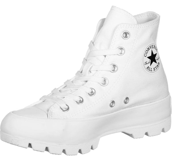 Converse Women's Lugged High Top Sneakers White Size 5.5 Pair of Shoes