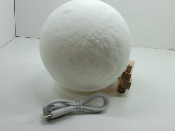 Mydethun 5.9 Inch Moon Lamp with USB Charge Option