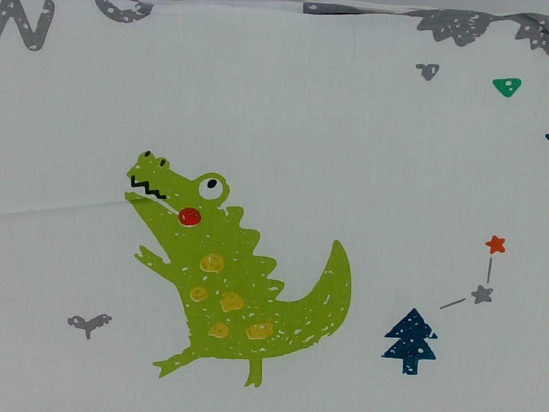 Dinosaur Baby Crib Bumper Multicolor