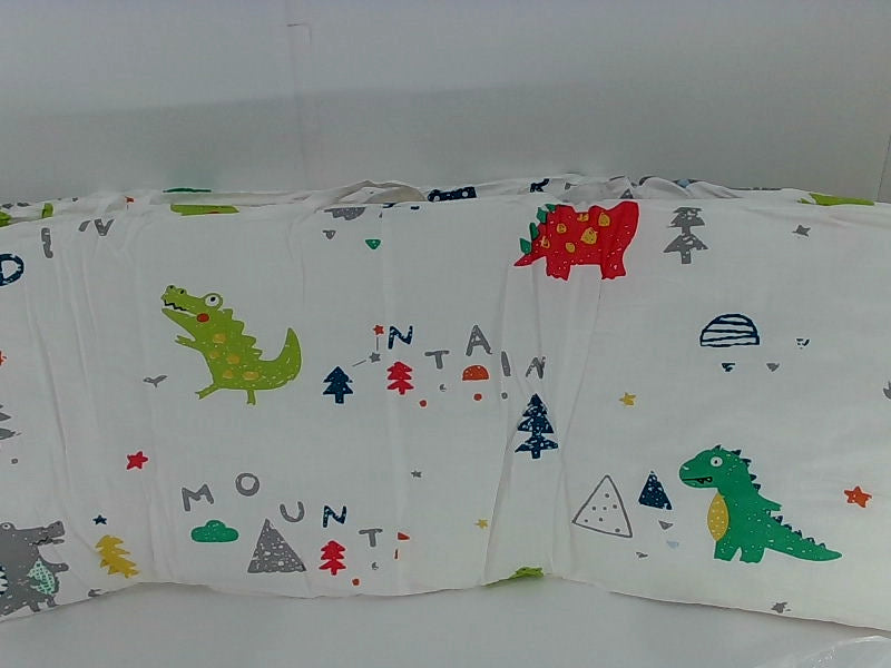 Dinosaur Baby Crib Bumper Multicolor