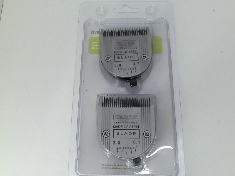 Detachable Adjustable Clippers 2 Pack Steel Blades