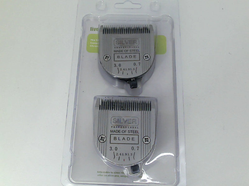 Detachable Adjustable Clippers 2 Pack Steel Blades