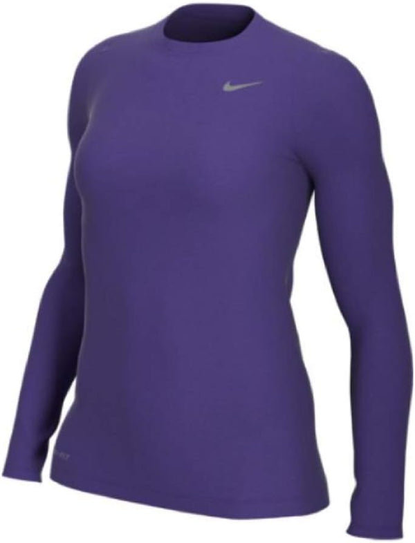 Nike Womens Longrade T Shirt Purple Color Purple Size X-Small