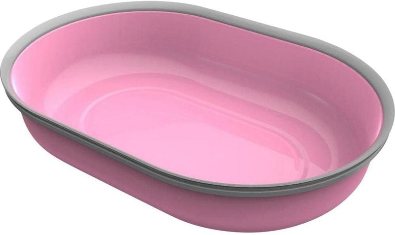 Surefeed Feeder Bowl Color Pink Size 7x5 Inch