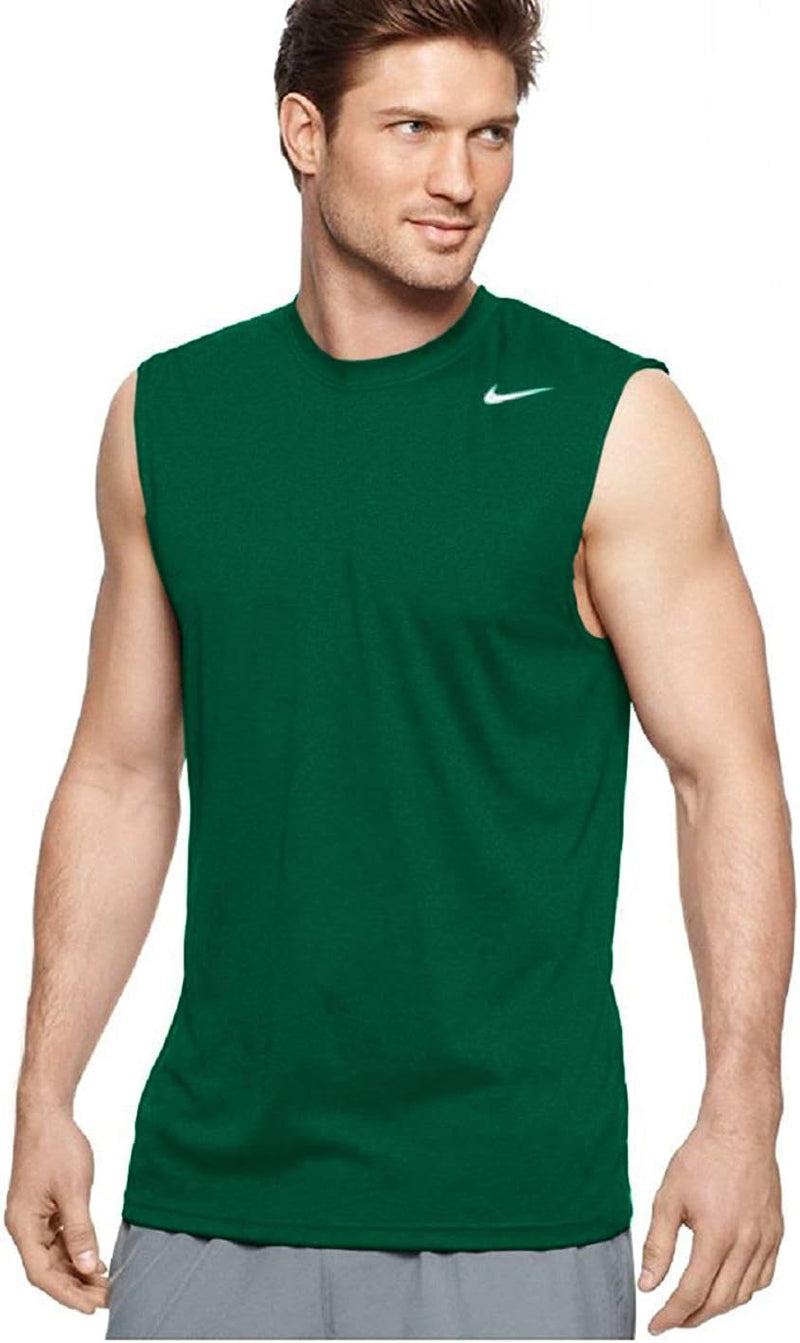 Nike Mens Legend Sleeveless Tee Color Green Size XLarge